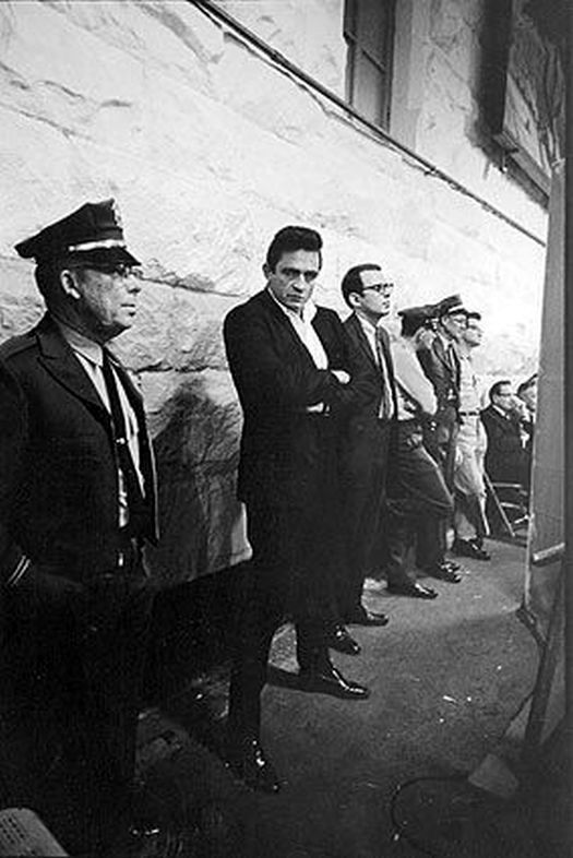 Johnny Cash Plays At Folsom Prison